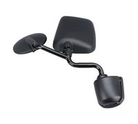 For Toyota For Hiace For 200 Series 2005-2013 RHD Left Long Handle Dual Rearview Mirror Assembly Black Fully Manual Folding Door Wing Mirror Assembly