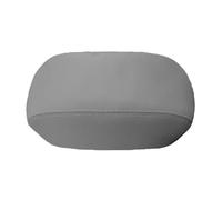 For Toyota For Highlander 2008 2009 2010 2011 2012 2013 Car Armrest Cover PU Leather Center Console Covers Pad(Gray)