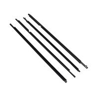 for Toyota for Highlander 2008-2010 4pcs Car Window Glass Sealed Strip Side Window Wheatherstrip Outer Window Weatherstrip