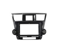 For TOYOTA For Highlander 2008-2014 10.1" 2Din DVD Player Panel Dash Mount Kit Car Audio Radio Face Plate(Frame)