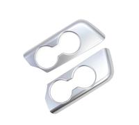 For Toyota For Highlander For Kluger 2020 2021 2022 2023 2024 Rear Seat Water Cup Holder Panel Cover Trim HRQCTIM(ABS Matte)