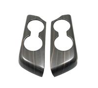 For Toyota For Highlander For Kluger 2020 2021 2022 2023 2024 Rear Seat Water Cup Holder Panel Cover Trim HRQCTIM(Wood Peach Color)