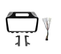 For Toyota For IQ 2008-2016 9 Inch Car Frame Fascia Adapter Android Radio Audio Dash Fitting Panel CFCPKOYOZD(Frame Cable)