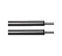 For Toyota For Isis AM10 2004-2017 Front Bonnet Hood Modify Gas Struts Carbon Fiber Spring Damper Bonnet Gas Springs(BLACK CARBON FIBER)