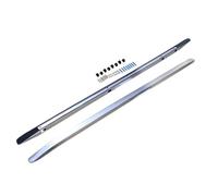 For Toyota For Land Cruiser 300 Rails Bar Luggage Carrier Bars Top Cross Bar Rack Body Kit Rack Luggage Carrier(Type B Silver)