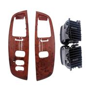 For Toyota For Land For Cruiser 100 LC100 FJ100 Ujz100 2003-2005 2006 2007 Car Interior Air Vent Outlet Dashboard Air Vent Panel LHD Air Conditioning Outlet(Wood B Panel Outlet)