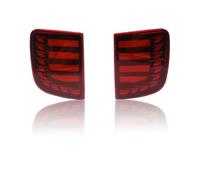 For Toyota For Land For Cruiser LC200 2008-2015 LED Rear Bumper Light | Rear Bumper Light Reflector Warning Brake Light Turn Signal Fog Lamp 12V Rear Fog Light(Red B)