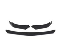 For Toyota For Prius 2001-2021 Front Bumper Lip Chin Spoiler Side Splitter Body Kit Guard Diffuser Car Accessories 177cm 4PCS POMPOMPUR(Black)
