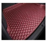 For Toyota For Prius 2012-2017 Car Accessories Trunk Protection Leather Mat Catpet Interior Auto Boot Liner(WINE RED)
