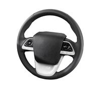 For Toyota For Prius 4 For Mirai For Prius For Prime 2015 2016 2017 2018 2019 2020 2021 2022 Hand Sewing Leather Car Steering Wheel Cover Car Steering Wheel Protective Cove(Green)