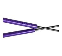 For Toyota For Prius XW30 2009-2015 Front Engine Bonnet Gas Struts Lift Support Shocks Piston Rods Hood Dampers(Purple carbon fiber)