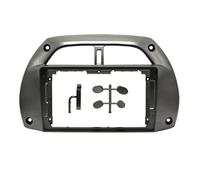 For TOYOTA For RAV4 2001-2006 9 Inch Car Fascia Video Panel Player Audio Dash 2 Din Frame Dashboard Mount Car Fascias(Fascia)