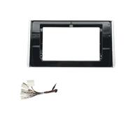 For TOYOTA For RAV4 2019 10.1INCH Car Radio Fascias Android MP5 Stereo Player 2 Din Head Unit Panel Dash Frame AJOHBM(With cable)