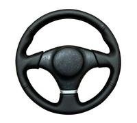 For Toyota For RAV4 For Celica For Corolla For Matrix For MR2 Hand-stitched Car Steering Wheel Cover Automotive Wheel Cover(Red blue thread)
