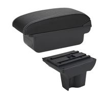 For Toyota For Rush For Avanza Car Accessorie Interior Armrest Box Car Armrest Interior Retrofit Part Storage Box(C3 black white line No USB)
