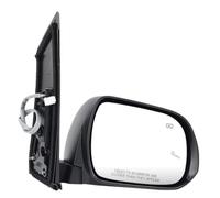 For Toyota For Sienna 2013 2014 2015 2016 2017 Auto Side Rear View Mirror Assembly 6 Pins Side Mirror Manual Folding Blind Spot Electric Wing Door Mirror