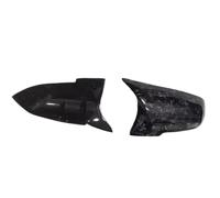 For Toyota For Supra A90 A91 MK5 Carbon Fiber Side Rearview Mirror Housing Reverse Mirror Cover Car Accessories FIXCOR(ABS Forged Carbon)