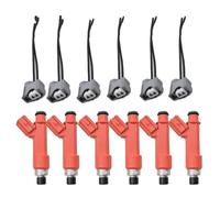 for Toyota for Supra for 1jzget 2JZGTE Engine Motor 6X Fuel Injectors 1001-87F90 with Plugs E85 850cc Exhaust Diesel Injector