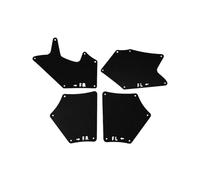 For Toyota For Tundra 2008-2021 Fender Liner Mudguard Leather Fender Mudflaps Front Rear Flares Splash Guards Cover Car Accessorie FIXCOR