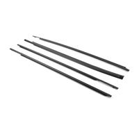 for Toyota for Tundra CrewMax 2007 2008 2009 2010 2011 2012 2013 2014 2015 2016 2017 2018 2019 4X Car Window Seal Belt Weatherstrip WEFOLEN