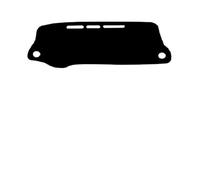 For Toyota For Vitz 2012-2017 Center Console Protector Carpet Dashmat Sun-shade Car Auto Inner Dashboard Cover Dash Cover Dashboard(LHD Black)