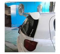 For Toyota For Yaris Hatchback 2007-2019 Trunk Lid Roof Wing Rear Spoiler Roof Spoiler Lip(White)