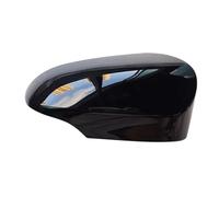 For Toyota For Yaris Hatchback Model 2012-2020 Mirror Housing Lid Case Car Accessories Rearview Mirror Cover FIXCOR(R black)