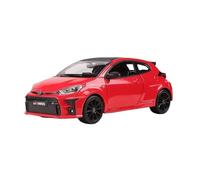 For Toyota Gr Yaris 1:24 Die Casting Alloy Analog Static Car Model Souvenir Hobby Collection(Red)