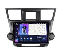 For Toyota Highlander 2007-2013 Android 12 10 Inch Car Stereo HD Touch Screen Built-in CarPlay Android Auto Support DSP Mirror Link BT 5.0 HiFi RDS DAB GPS Navi Backup Camera Steering Wheel Control(50