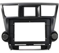 for Toyota Highlander 2008-2014 10.1" Big Screen 2din DVD Player Panel Dash Mo Car Audio Radio Face Plate Fascia Frame(Only Frame)
