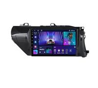 For Toyota Hilux 2015-2020 Android 12 10 Inch Car Radio Touch Screen With CarPlay Android Auto Support DSP DAB Mirror Link HiFi RDS BT 5.0 WiFi 4G AHD Backup Camera + SWC(A,M200S)