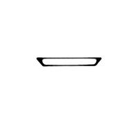 for Toyota Hilux 2015-2021 Carbon Fiber Rear Mudguard Indicator Light Frame Sticker Interior Fittings(Gloss Black)