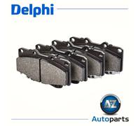 Front Disc Brake Brake Pad Set Delphi LP2242 Fits Toyota Hilux Hilux Vigo