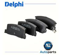 Rear Disc Brake Brake Pad Set Delphi LP574 Fits Toyota MR2 Braking System