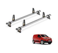 For Toyota ProAce City 2020+ Roof Rack Van Guard Ultibar Trade 2 Bars