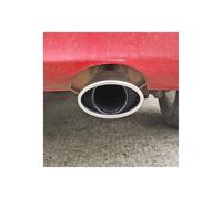 For Toyota RAV4 2014 2015 2016 2017 2018 2019 Stainless Steel Car Muffler End Pipe Exhaust Tips Styling Accessories(Silver b)