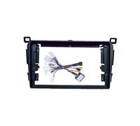 For TOYOTA RAV4 RHD 2013 2014 2015 2016 2017 2018 9 Inch Car Radio Fascia Frame 2DIN Install Panel Dashboard CFCKHPTHAZ(Set)