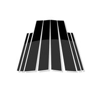 For Toyota RAV4 XA40 2013-2018 Glossy Black Pillar Post Molding Cover Car Window Decoration Trims Stickers WEFOLEN