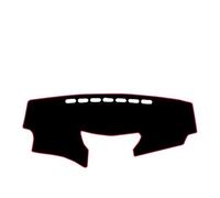 For Toyota Soluna For Vios For Belta XP90 NCP93 2008-2013 Car Dashboard Cover Pad Instrument Panel Carpets Dashboard Mat(A LHD Red Side)