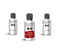 For Toyota Super Red 3P0 Touch Up Paint Quality Bottle Stone Chip Scratch Repair (Touch Up Paint, Lacquer + Primer)