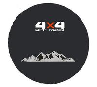 for Toyota Suzuki Ford Cars, Buick Envista, Chevrolet Trax, Honda CR-V CRV Spare Tire Cover (4X4 Off-Road), Spare Wheel Cover Weatherproof Protector, Fit Most of Cars (S: 205/70R15, 215/65R16)