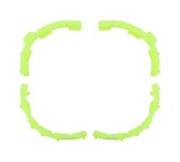 for tpu Propeller Guard for DJI Flip - Anti-Collision Bumper Ring Protector - Soft Silicone Props Guard for Safe Flight & Storage - Black Green Accessories(green)