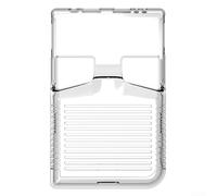 For TPU Protective Shell For ANBERNIC RG35XXPRO, Handheld Game Console Protective Shell, Anti-Scratch Cover, Textured Grip For Game Console(Transparent)