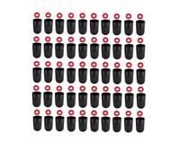 For TR20008 For TPMS Tire Valve Caps Universal Stem Covers For Cars SUVs Bike And Bicycle Trucks Motorcycles Screws(50Pcs)