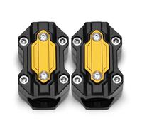 For TRACER 900 GT For TRACER 700 GT Motorcycle Crashproof Block Bumper Trim Block Engine Protection Accessories Engine Guard Skid Plate(Two golden)