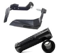 For TRANSALP 600 650 700 XLV TRANSALP Handgrip Handle With Cover Carbon Fiber Windshield Handguard