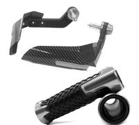 For TRANSALP 600 650 700 XLV TRANSALP Handgrip Handle With Cover Carbon Fiber Windshield Handguard