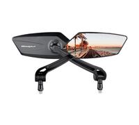 For Transalp XL600V XL650 XLV 600 650 700 Square Motorcycle Mirror Adjustable Rearview Easy Installation