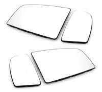 For Transit-150 250 350 HD 2015-2022 Auto Left Right Side Rearview Mirror Glass Heated Upper Lower Wide Angle Wing Mirror Glass(4pcs All)