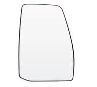 For Transit For Custom 2012-2021 Left Right Side Door Wing Mirror Glass Heated Convex Rear View Back Plate Clip On Car Rearview Mirror Glass(Right)